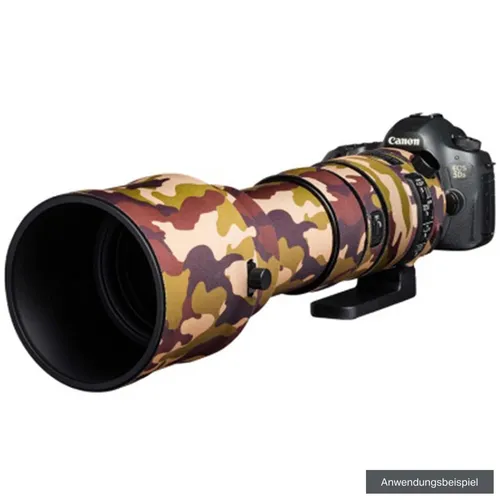 Easycover Lens Oak braun camouflage für Sigma 150-600mm F5-6.3 DG DN OS Sports für Sony E-Mount 68924543