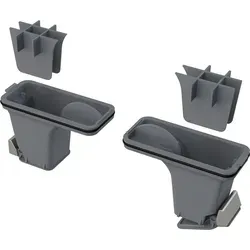 Alcadrain Set von kombinierten Geruchsverschlüssen für Edelstahl Duschrinnen