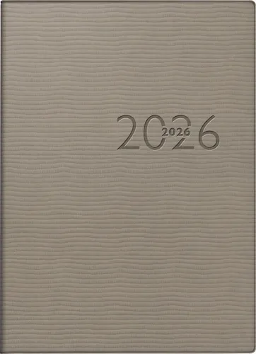 RIDO Taschenkalender 2026 Rido Taschenkalender perfect/Technik I A6 grau 4003273790018