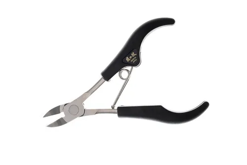 Seki EDGE Nagelknipser G-1051 mit Kunststoff-Griff - Nagelknipser für Studioqualität zu Hause, handgeschärft in Japan, mit ergonomischem Griff und transparenter Abschirmung für saubere Anwendung.