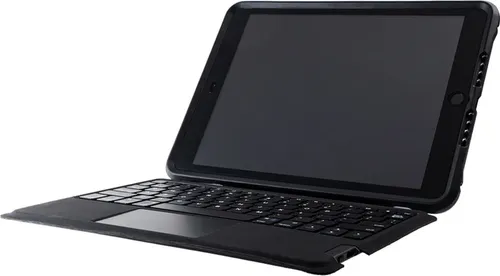 OtterBox Unlimited Series mit Tastatur-Folio und Touchpad für Apple iPad 9. Gen - Tablet-PC-Zubehör, schützt Ihr iPad und bietet gleichzeitig eine praktische Tastatur und ein Touchpad für produktives Arbeiten unterwegs.
