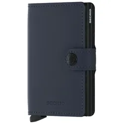 Secrid Miniwallet Mini-Geldbörse Kreditkartenetui matte nightblue - Geldbörsen & Etuis, elegante Mini Geldbörse aus hochwertigem Leder, bietet sicheren Schutz für Ihre Karten und Bargeld in kompaktem Design.