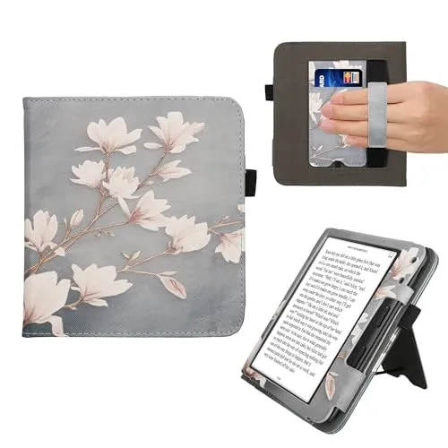 kwmobile Flip Cover kompatibel mit Kobo Kobo Libra Colour/Tolino Vision Color