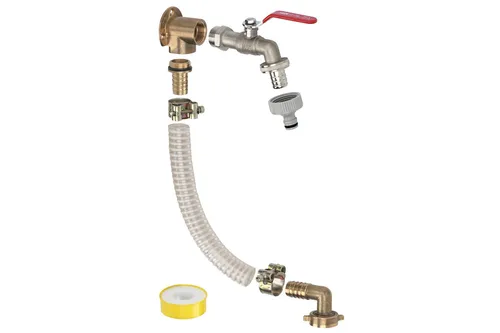 Metabo Pumpenmontage Set MSD 1000-HWA (0903061243) - Schlauchanschluss-Set für einfache und sichere Montage, ideal für professionelle Anwendungen in der Bau- und Gartenbranche.