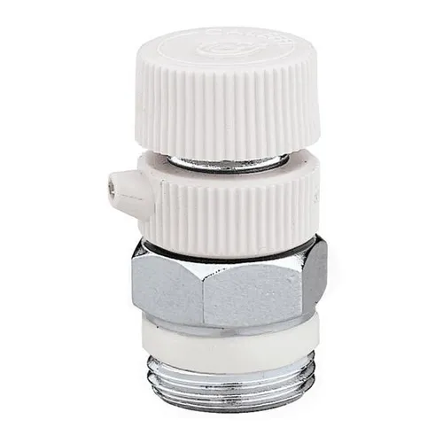 Manueller Entlüfter für Heizkörper mit schwenkbarem Auslass 3/8 Caleffi 50543