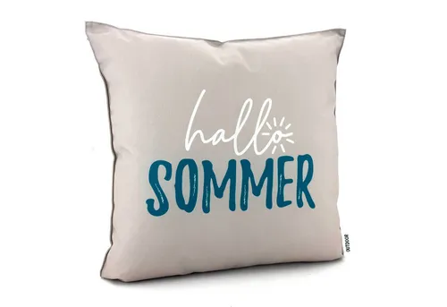 Zierkissen Grün von Heimtexland