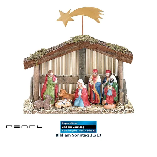PEARL Weihnachts-Krippe (10-teilig) von PEARL