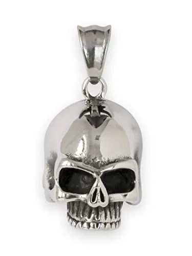 Fly Style Ketten Anhänger Totenkopf aus 316L Edelstahl - Skull Schädel
