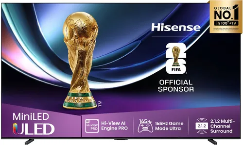 HISENSE 100U7Q PRO Fernseher 100 Zoll 4K Ultra HD ULED Mini LED TV