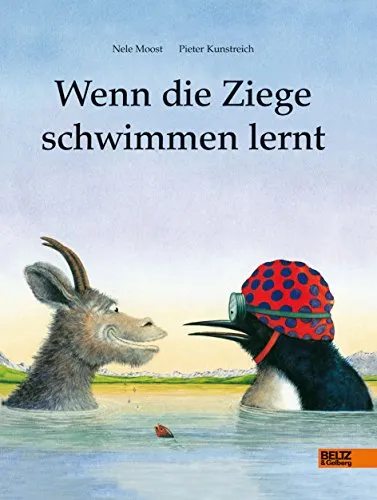 Wenn die Ziege schwimmen lernt: Ein Bilderbuch über Vielfalt und das Anders-sein-dürfen für Kinder ab 4 Jahren
