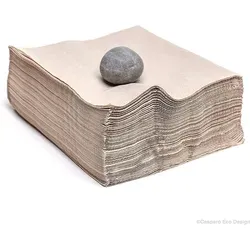 Papierservietten Braun von plantvibes-de