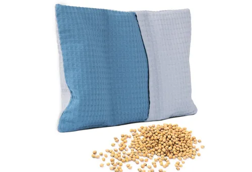 Amilian Kirschkernkissen Kirschkernkissen Nacken Schulter - Kirschkernkissen Mikrowelle 20x30cm, Füllung: 100% Kirschkerne - Bezug: 100% Baumwolle, Kissen für Kinder, Erwachsene, ideal als Massagekissen, Wärmekissen, Wärmekompresse, Kältekissen - 100% Baumwolle, 100% Kirschkerne