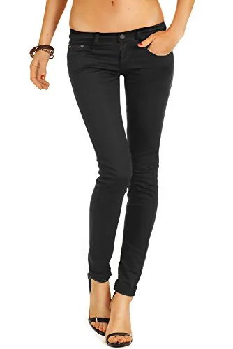 be styled Röhrenjeans Damen Hüftjeans - Stretchjeans mit Skinny Passform, die sich perfekt an deine Figur anpasst und eine feminine Silhouette zaubert. Ideal für jeden Anlass!