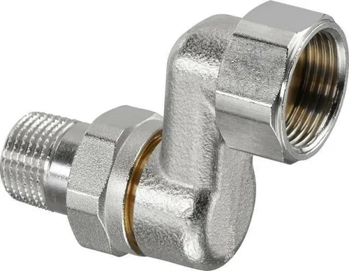 Oventrop S-Anschlussverschraubung flachdichtend DN 15 - Thermostat-Zubehör für zuverlässige und flachdichtende Verbindungen, ideal für Heizungsinstallationen.