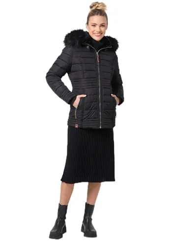 Produktbild Navahoo Damen Winterjacke B900 mit Teddyfell