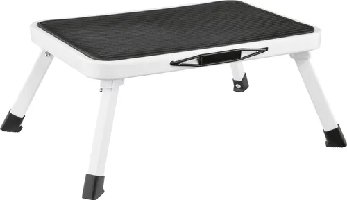 Tritthocker Schwarz von Hi