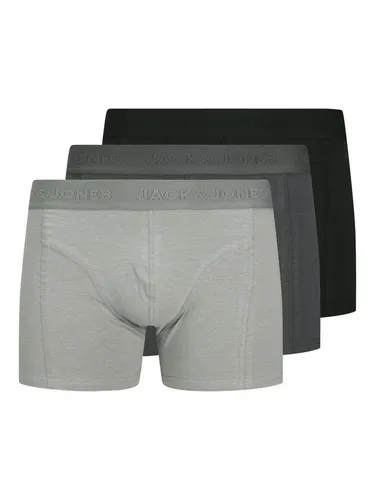 Jack & Jones JACORDINARY TRUNKS 3 PACK - Herrenunterhosen im praktischen 3er-Pack, aus 95% Baumwolle für hohen Tragekomfort und elastischen Bund für perfekten Sitz.