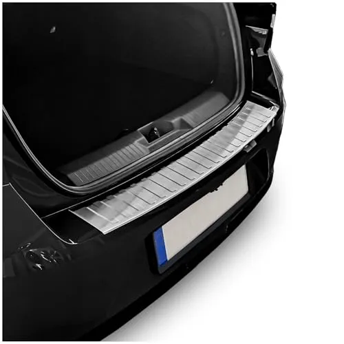 teileplus24 AL217 Aluminium Ladekantenschutz kompatibel mit Opel Astra L Schrägheck 2022-, Farbe:Silber