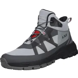 LS2 Torrent wasserdichte Motorrad Schuhe in Grau, Größe 43 für Männer - Robuste Motorradschuhe mit doppelter Dämpfung für hohen Tragekomfort. 100% wasserdicht und ideal für alle Wetterbedingungen.