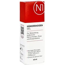 N1 Hämorrhoiden Gel - Schnelle Linderung - Arzneimittel zur effektiven Behandlung von Hämorrhoiden. Bietet sofortige Erleichterung durch kühlende Gel-Konsistenz und einfache Anwendung.