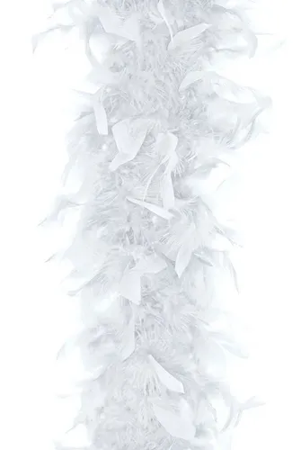 partydeco Kostüm, Federboa in weiß von PartyDeco