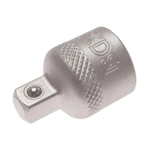 Adapter, matt verchromt, 6,3 (1/4) außen - 10 (3/8) innen