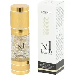 Di Angelo Cosmetics No.1 Gold Hyaluron Skin Serum 30 ml - Gesichtsserum für intensive Hydration, angereichert mit Gold und Hyaluron für eine strahlende und jugendliche Haut.