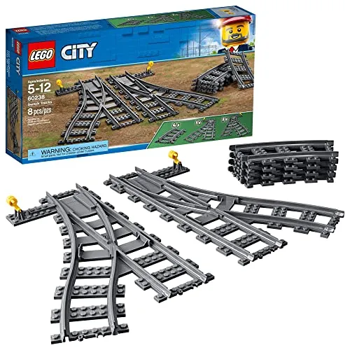 LEGO City 60238 - Weichen (8 Teile) - 2018