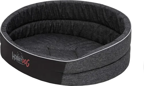 HOBBYGARDEN Hundebett 42x30 cm - Kuschelige Hundematratze für optimale Erholung - Das HOBBYGARDEN Hundebett bietet Ihrem Vierbeiner einen gemütlichen Rückzugsort. Mit abnehmbarem Bezug, verstärkten Nähten und pflegeleichtem Material sorgt es für langanhaltenden Komfort und einfache Reinigung.