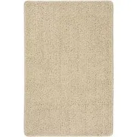 vidaXL Shaggy-Teppich Creme 200x290 cm - Rutschfest & Pflegeleicht - Teppich in Creme, 200x290 cm, mit rutschfestem Latexrücken. Weich und langlebig, ideal für gemütliche Räume und perfekten Bodenschutz.