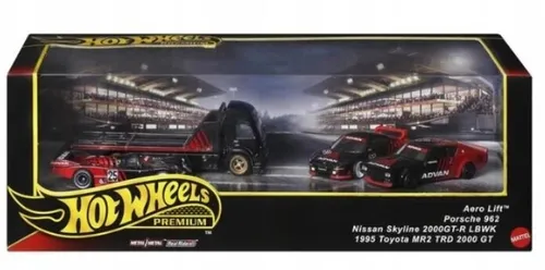 HOT WHEELS PREMIUM DIORAMA set of 4 JBM06 cars JBM06