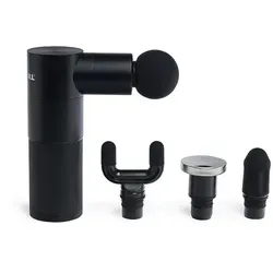 Blackroll Massagepistole Fascia Gun - mit 4 Aufsätzen, effektive Vibrationsmassage für Regeneration und Muskelaktivierung, ideal für Zuhause und unterwegs