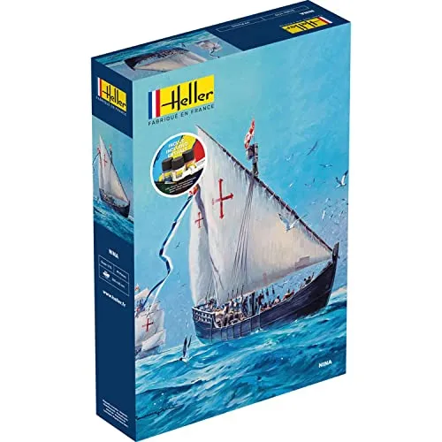 Segelschiff Nina Kolumbus 1:75 von Heller von HELLER