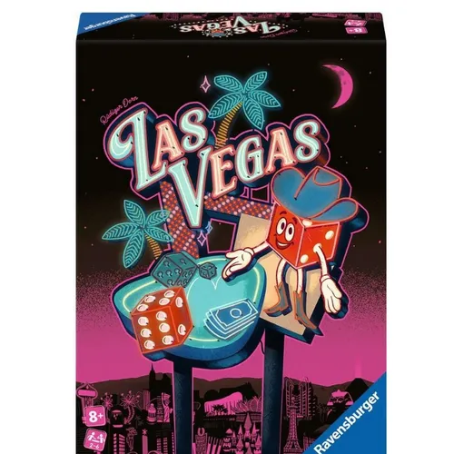 Ravensburger Las Vegas Spiel - Mehrsprachig - Erlebe das aufregende Ravensburger Las Vegas Spiel in sechs Sprachen! Ideal für spannende Spielabende mit Freunden und Familie. Fördert strategisches Denken und macht Spaß!