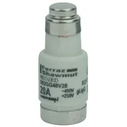 Mersen 1701.02 Neozed- Sicherungseinsatz D02 20A, E18