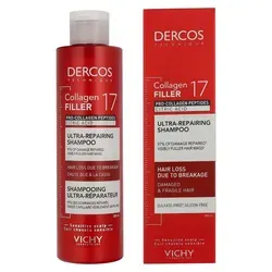 Vichy Dercos Collagen Filler 17 Shampoo 200 ml für Männer