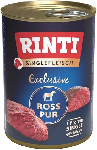 RINTI Singlefleisch Exclusive Ross Pur 12 x 400 g von RINTI