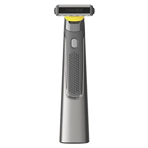 MediaShop Multifunktionstrimmer MicroTouch Titanium Solo - Trimmen, stylen, rasieren wie ein Champion, 3 Aufsätze und langlebiger Lithium-Polymer Akku