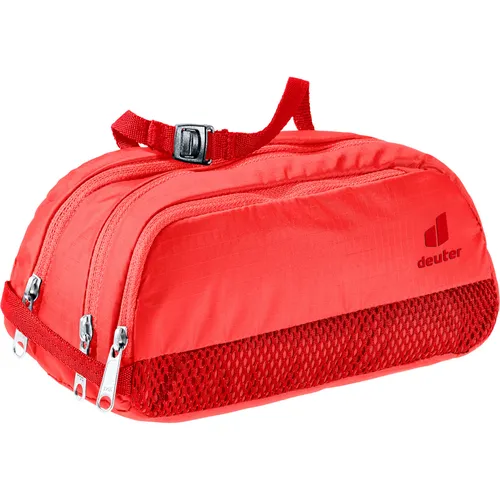 deuter Wash Bag Tour II - Wasch-Tasche - Die Wash Bag Tour II von deuter ist die ideale Kulturtasche für unterwegs. Sie bietet Platz für Hygiene-Utensilien, ist leicht und kann selbstständig stehen oder aufgehängt werden. Die intelligenten Fächer ermöglichen schnellen Zugriff auf alles Wichtige.