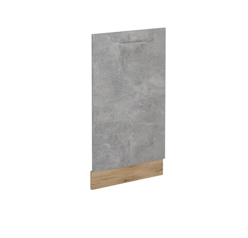 Vicco Frontblende R-Line, Beton/Goldkraft Eiche, 45 cm in grau von Vicco