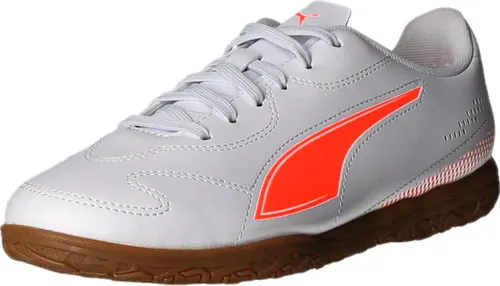 Puma Vitoria II Indoor Fußballschuhe Junior - Indoor Fußballschuhe für Kinder mit rutschfester Gummisohle für optimalen Halt und weichem Kunstleder-Obermaterial für hohen Tragekomfort. Ideal für sportliche Aktivitäten in der Halle.