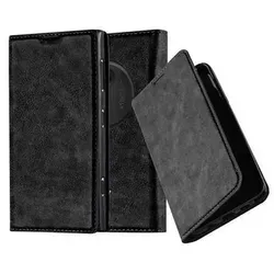 Produktbild Cadorabo Hülle für Nokia Lumia 1020 Schutz Hülle in Schwarz Handyhülle Etui Case Cover Magnetverschluss