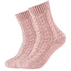 Camano Socken Socken 2er Pack rosa 39/42