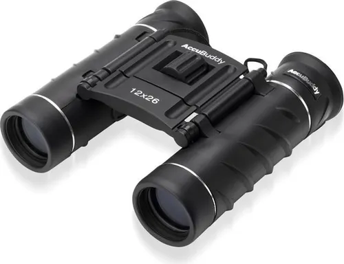 AccuBuddy Fernglas für Erwachsene & Kinder - Kompaktes 12x Mini-Teleskop für Vogel- und Sternenbeobachtung, leicht, wasserdicht und ideal für Abenteuer in der Natur.