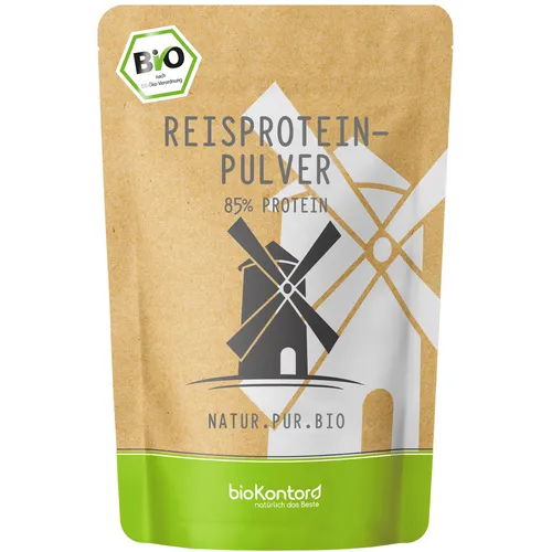 bioKontor Reisprotein Pulver – 85% Protein