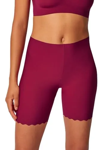 Skiny Damen Hose kurz Micro Essentials 084274 Gr. 40/42 in Beet red