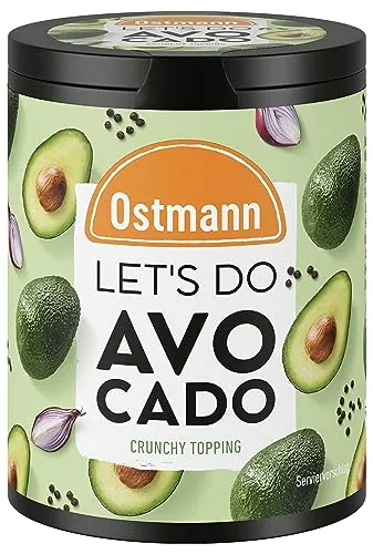 Ostmann Gewürze - Let's Do Avocado | Gewürzsalz für Avocado und Bowls - Kräuter und Gewürze für leckere Avocado-Kreationen, in einer recyclebaren Metalldose. Verleiht deinen Gerichten mit crunchy Sesam und natürlichen Zutaten eine unwiderstehliche Würze!