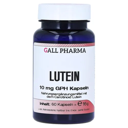 Lutein 10 mg Kapseln