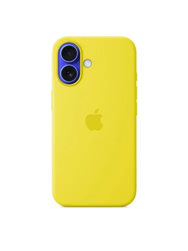 Apple iPhone 16 Silikon Case mit MagSafe Sternfrucht - Hochwertiger Schutz aus recyceltem Silikon, nahtlose Kamerasteuerung und kabelloses Laden