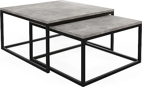 WFL GROUP Rechteckige Couchtische im Loft Style von WFL GROUP